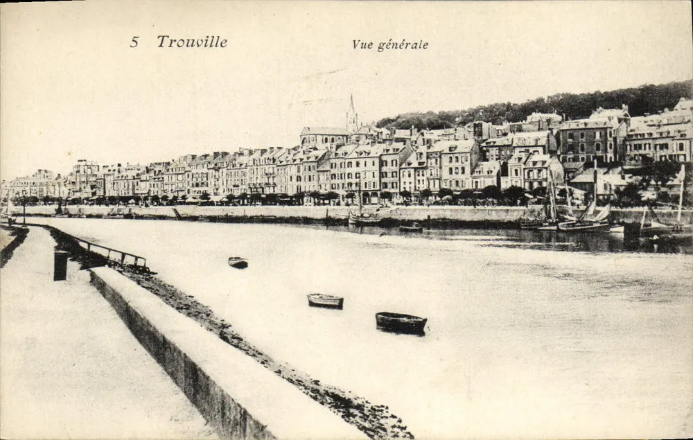 Trouville — Vista geral — editor desconhecido, n° de série 5 - Frente
