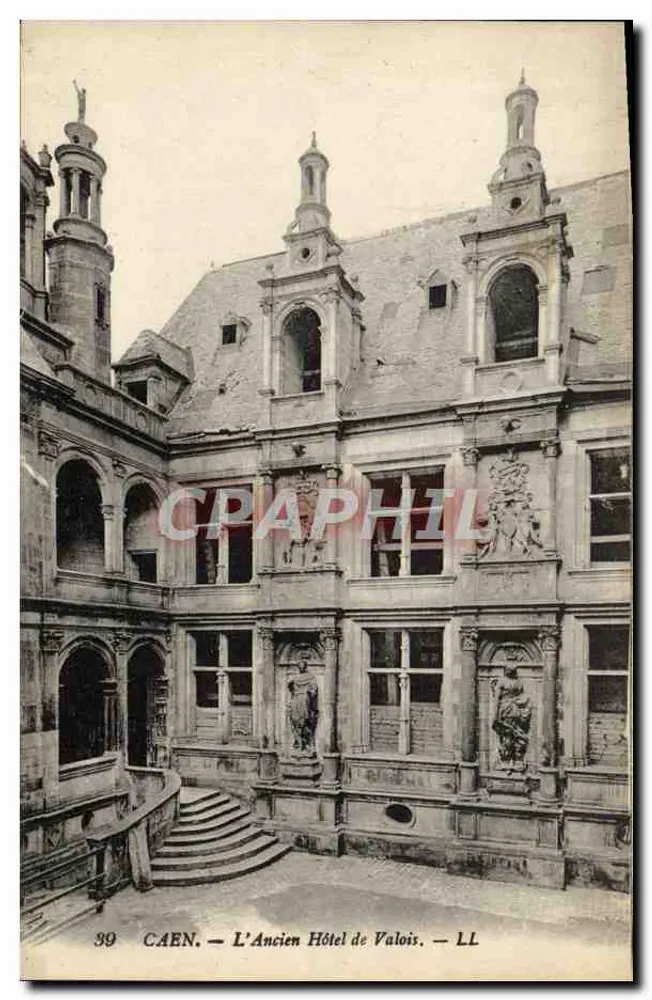 Caen — O Velho Hotel de Valois — LL n°39 - Frente
