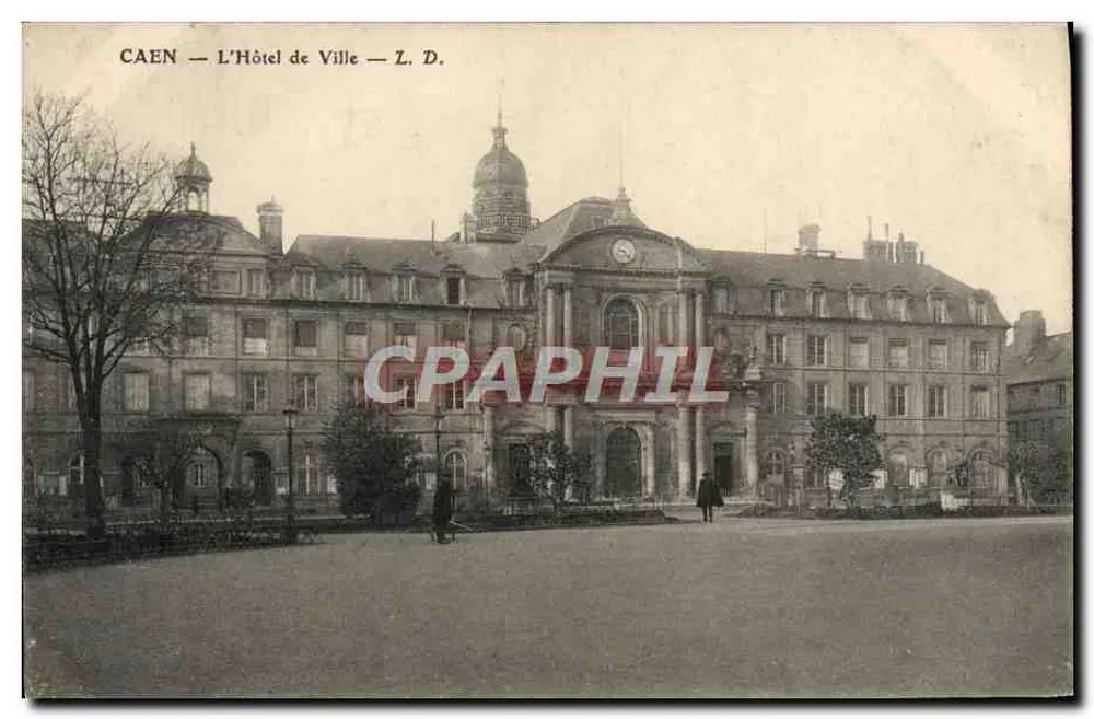 CAEN — O Hotel de Ville — Z. D. - Frente