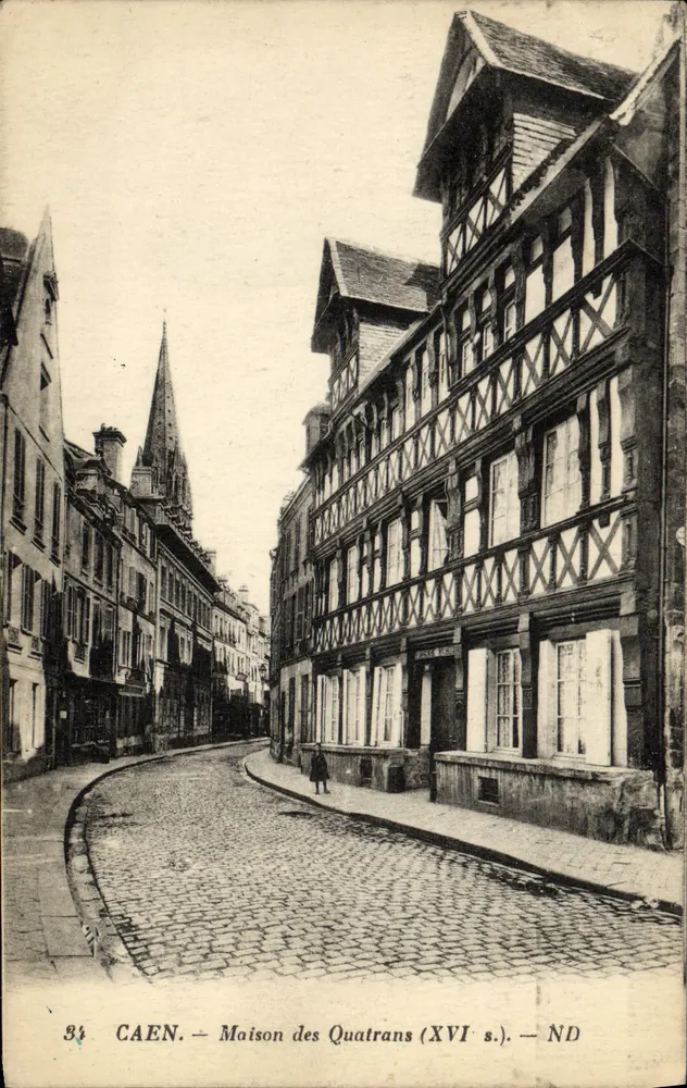 CAEN — Dom Quatrans (XVI wiek) — ND - Awers