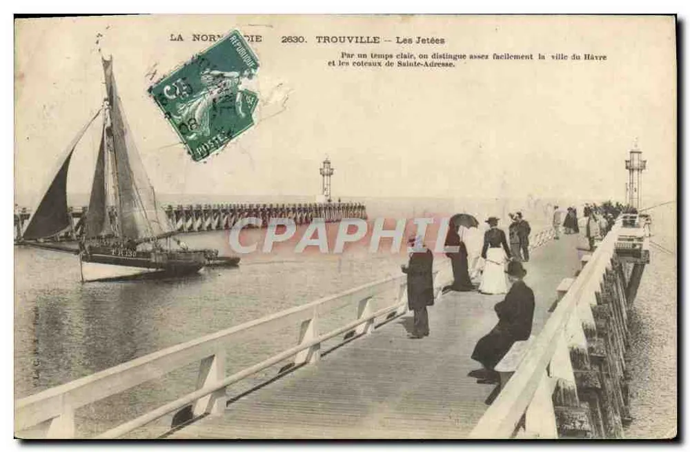 Trouville — As Pontas — A Normandia 2630 - Frente