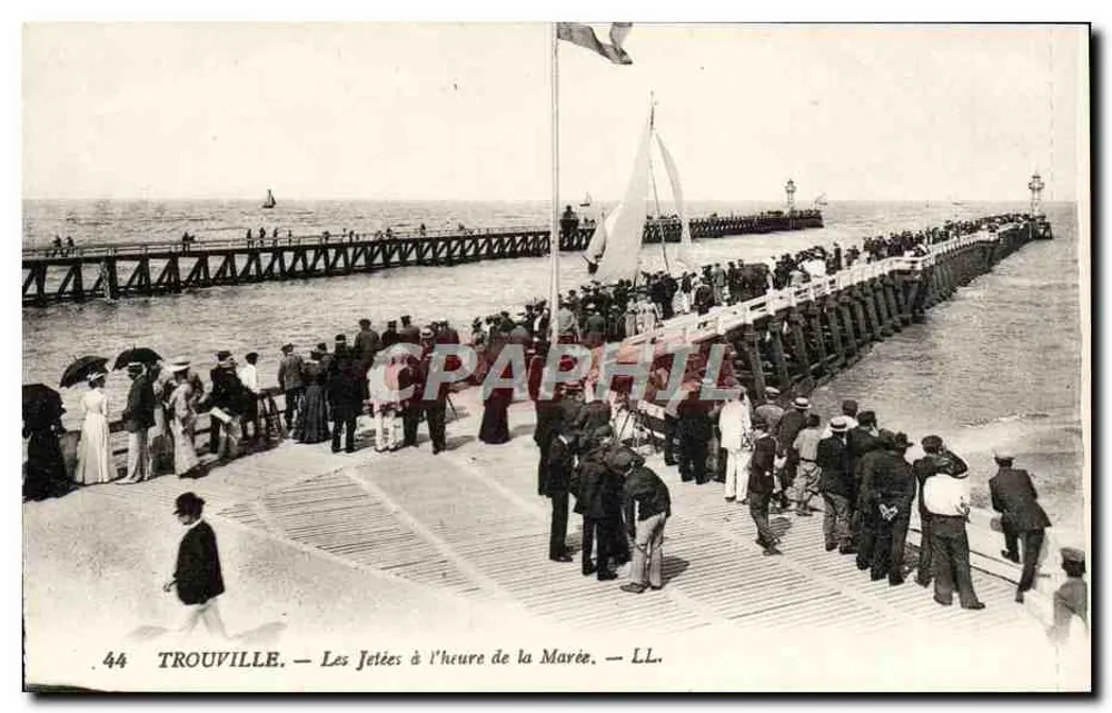 Trouville — Die Piers zur Hochzeit — LL. - Vorderseite