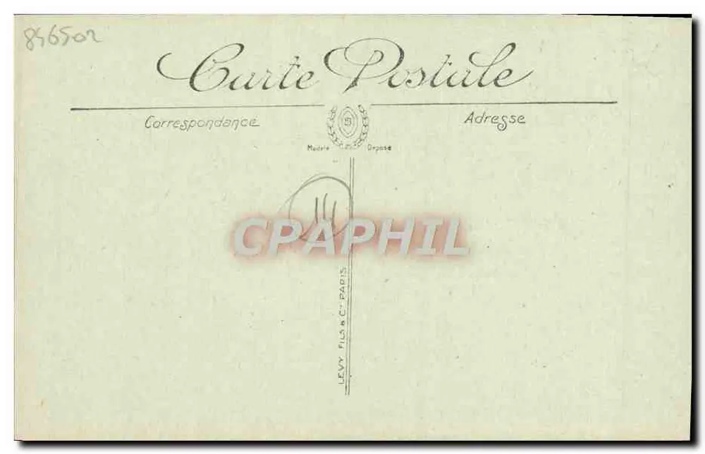 TROUVILLE — Die Piers zur Ebbe — LL. Nr. 44 - Rückseite