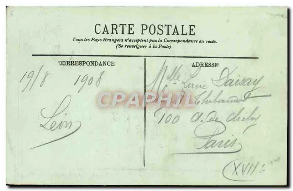 TROUVILLE — Die Piers zur Gezeitenzeit — LL. - Rückseite