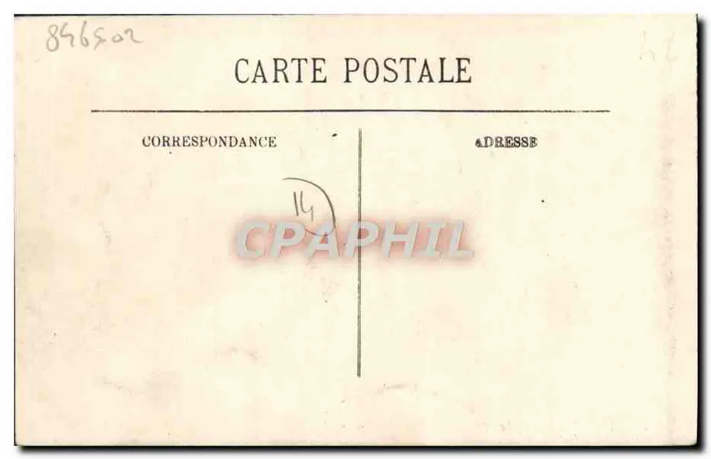 Trouville — Les Jetées à l'heure de la Marée — LL. - Rückseite