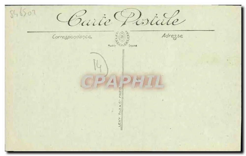 Trouville — Die Feste zur Flutzeit — LL. n°44 - Rückseite