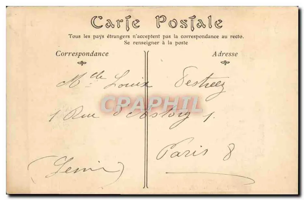 TROUVILLE-SUR-MER — Die Piers zum Zeitpunkt der Flut — ND Phot - Rückseite