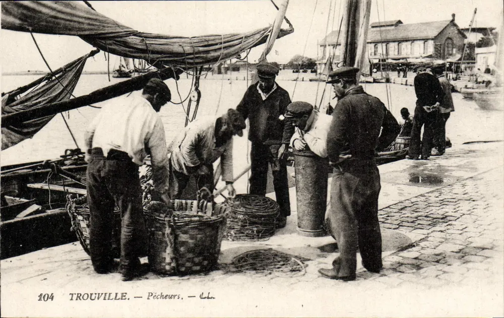 Trouville — Vissers — C.L. - Voorkant