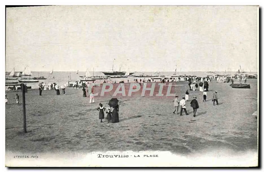 Trouville - Plik — wydawca STARRON Paris - Awers