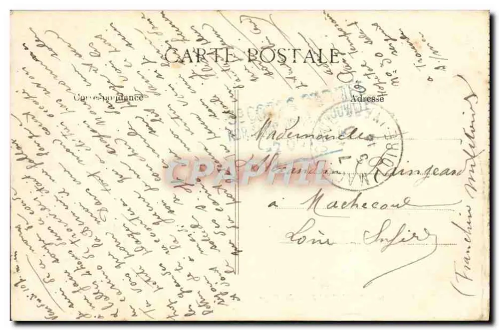 Trouville — A Praia — Editor B.D. n°20 - Verso