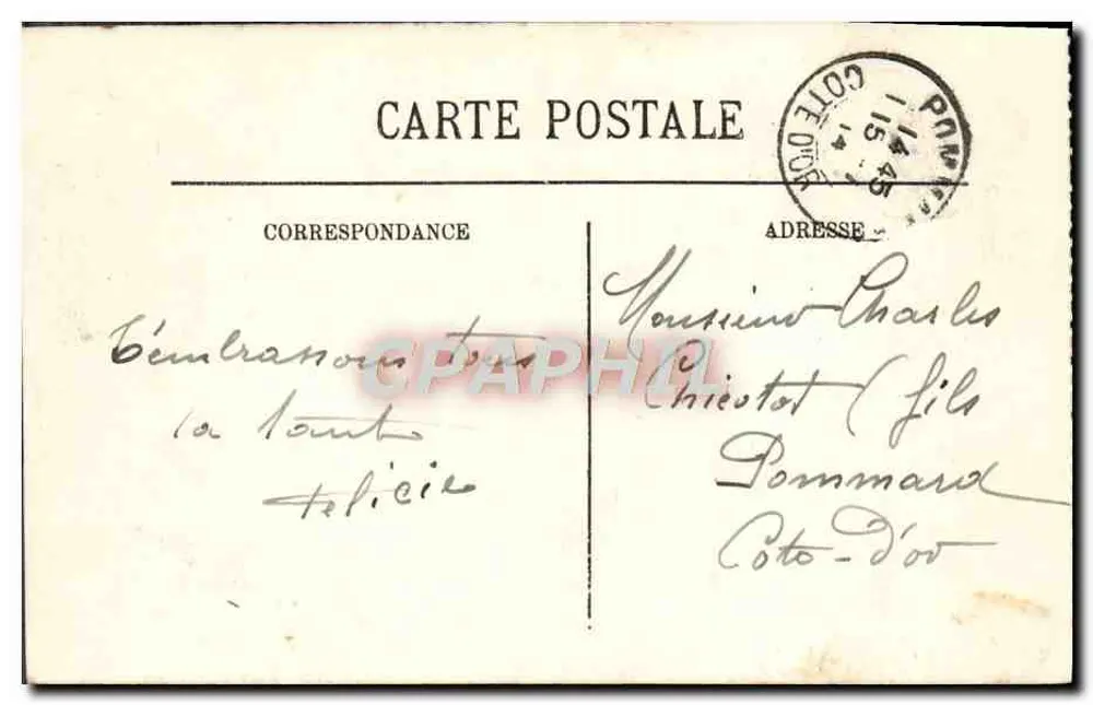 Trouville — A Praia — LL. - Verso