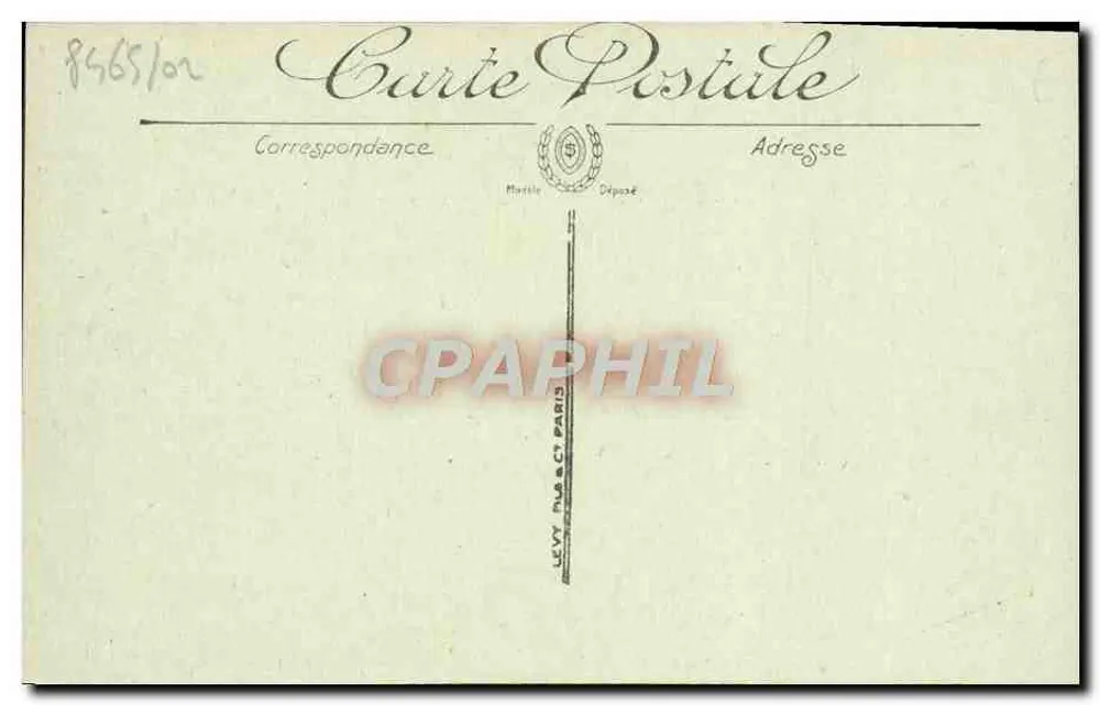 Trouville — A Praia — LL. - Verso