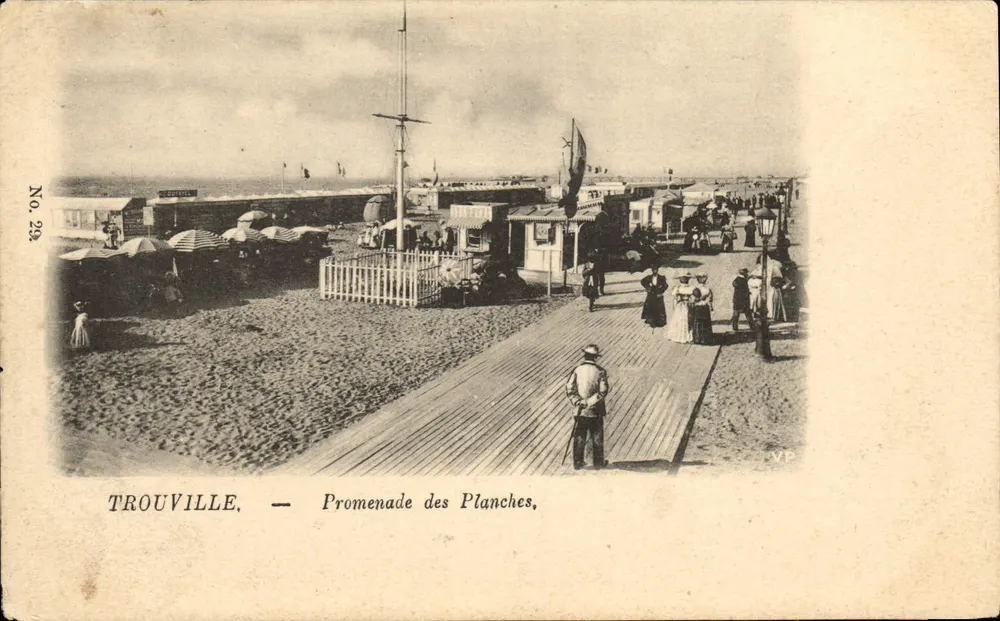 Trouville — Promenade des Planches — VP, n°29 - Frente