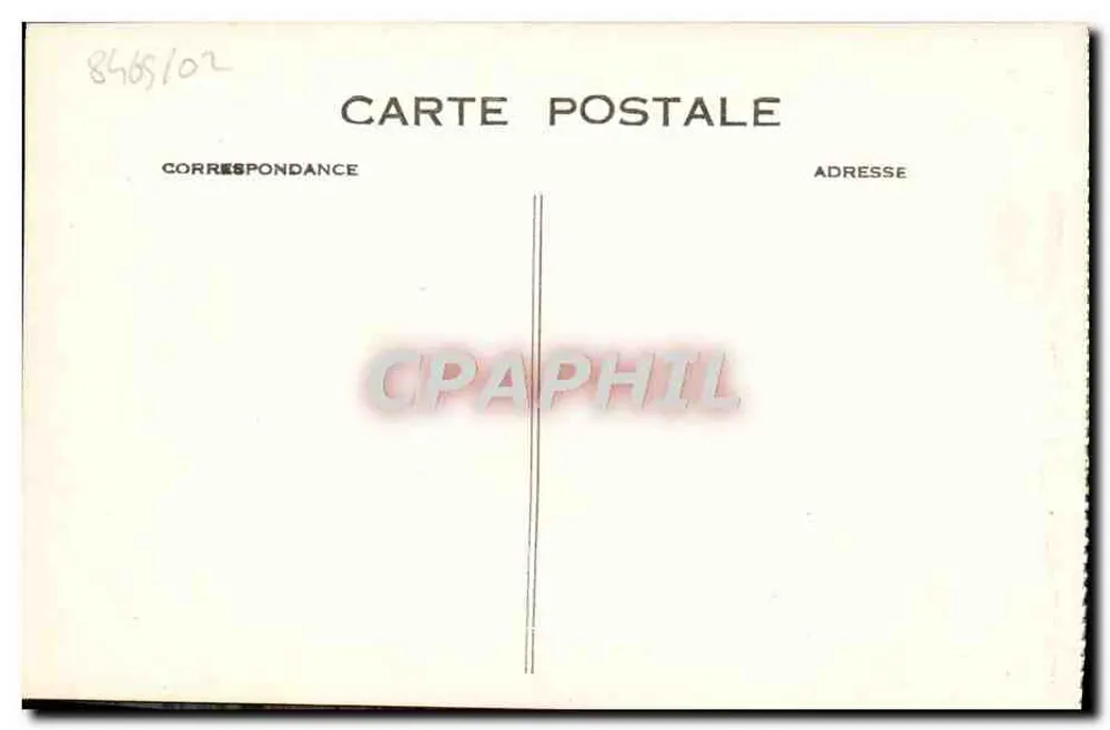 Trouville — As Planchas — G. F., Le Havre - Verso