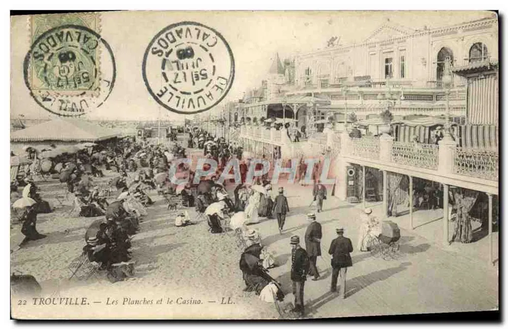 TROUVILLE — Les Planches et le Casino — LL. - Vorderseite