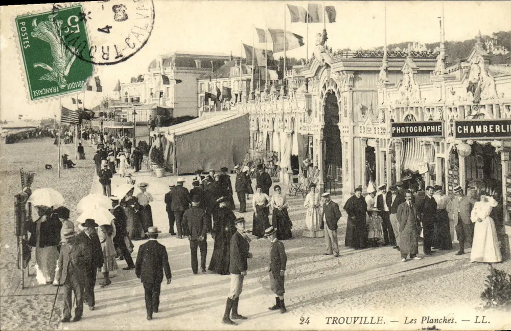 TROUVILLE — Les Planches — LL. - Awers