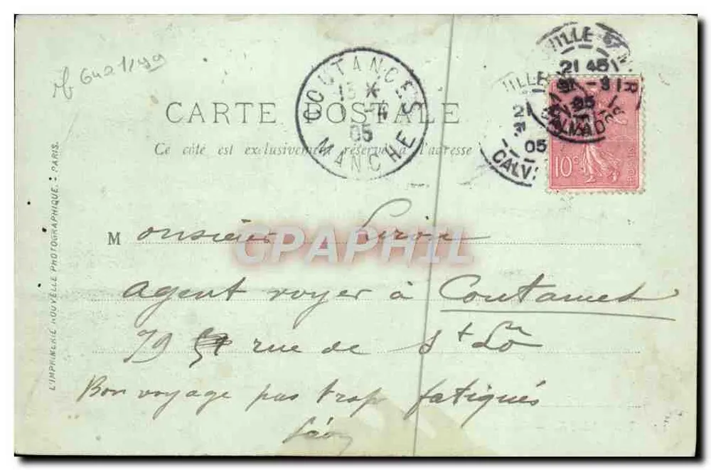 Trouville — Les Planches — LL. - Rewers