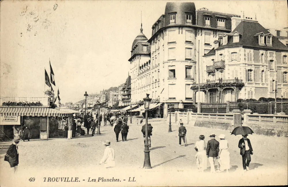 Trouville - Les Planches — LL, n°69 - Frente