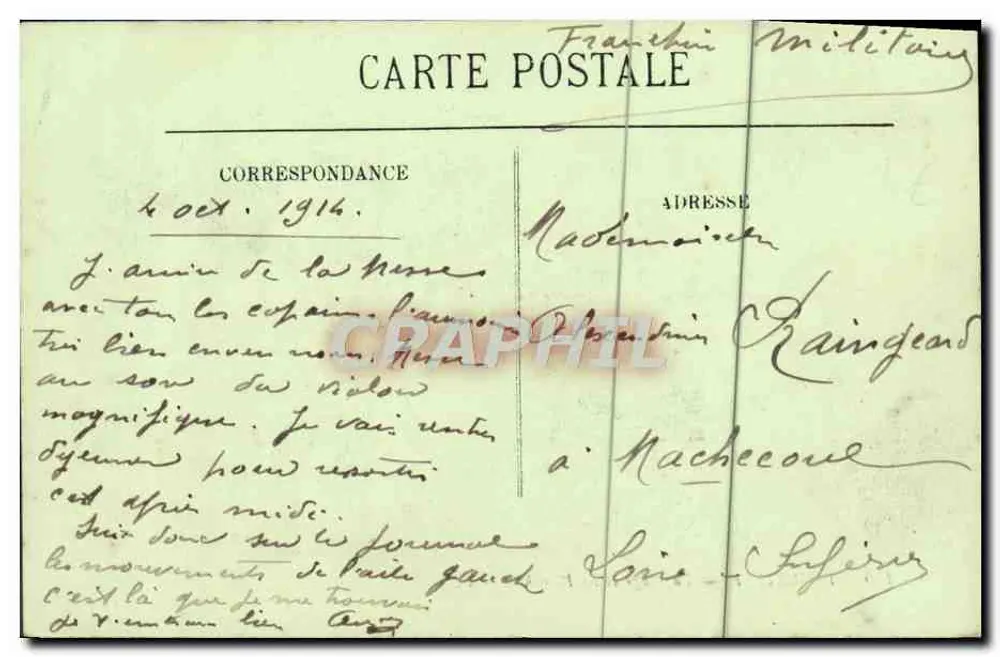 Trouville — A Praia e as Planchas — LL. n°180 - Verso