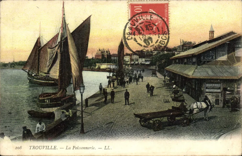 Trouville — A Peixaria — LL. — n°108 - Frente