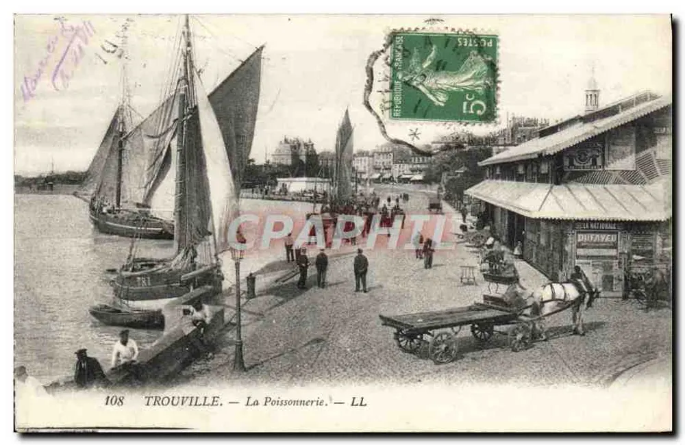 Trouville — A Peixaria — LL - Frente