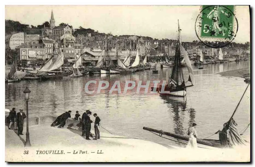 TROUVILLE — O Porto — LL. — Editor LL, n° 38 - Frente