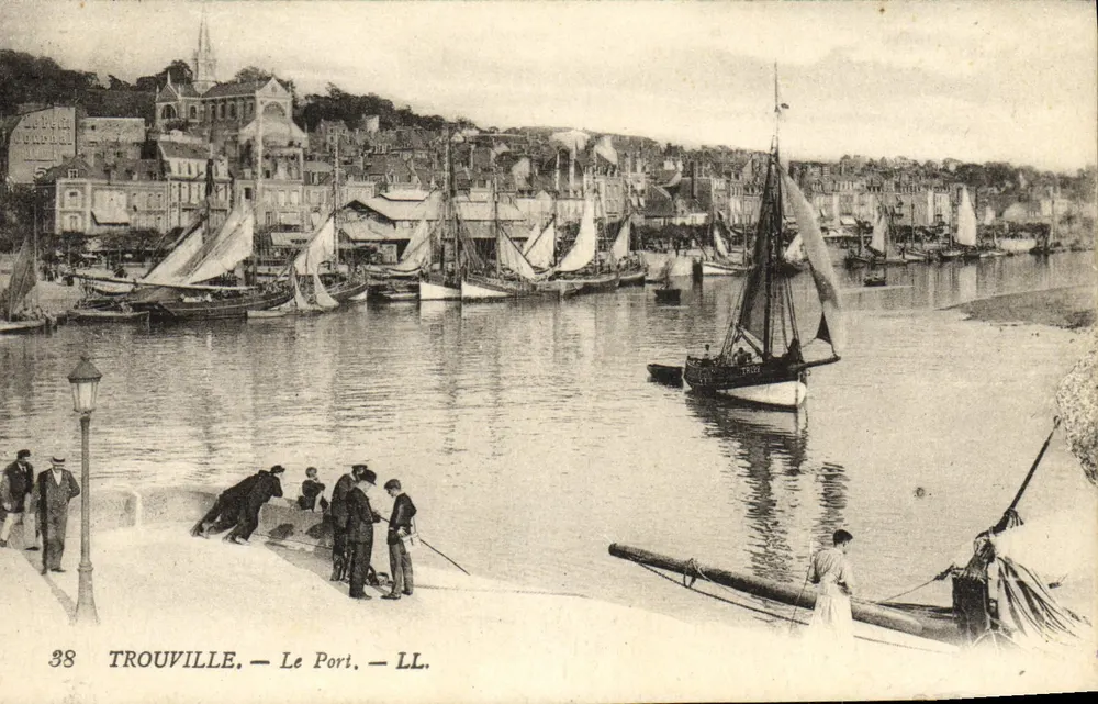Trouville — O Porto — LL. — N° 38 - Frente