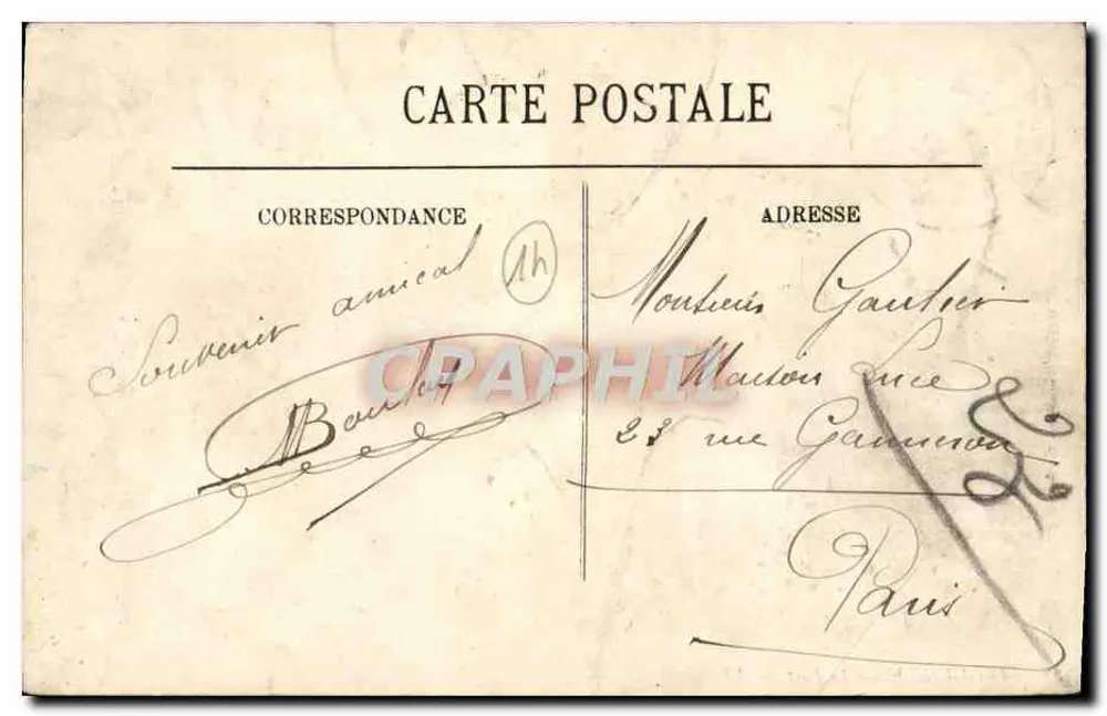 Trouville — Le Port — LL. — Éditeur LL. n° 38 - Verso