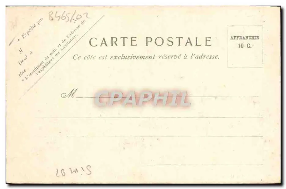 Trouville. I Moli. — Vista del porto con barche a vela — V.P. Parigi N.8 - Verso