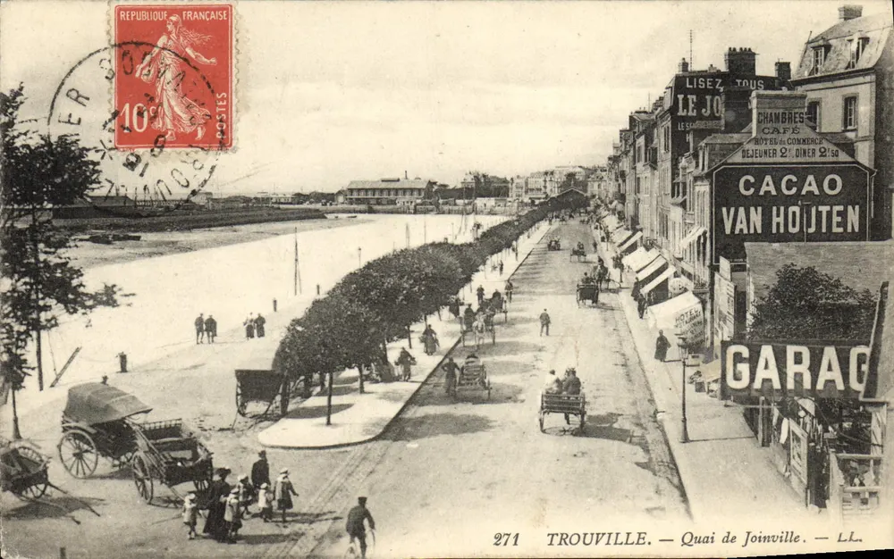 Trouville — Quai de Joinville — LL. Nr. 271 - Vorderseite
