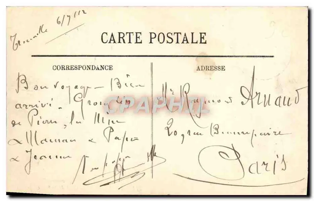 Trouville — Quai de Joinville — LL. Nr. 271 - Rückseite