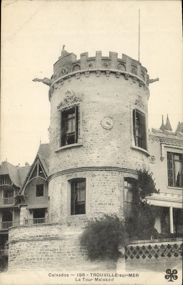 Die Malakoïf-Turm — Trouville-sur-Mer — Verlag MTLC, Nr. 196 - Vorderseite