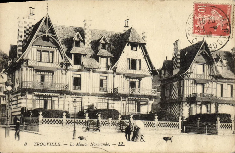 Trouville — A Casa Normanda — LL - Frente