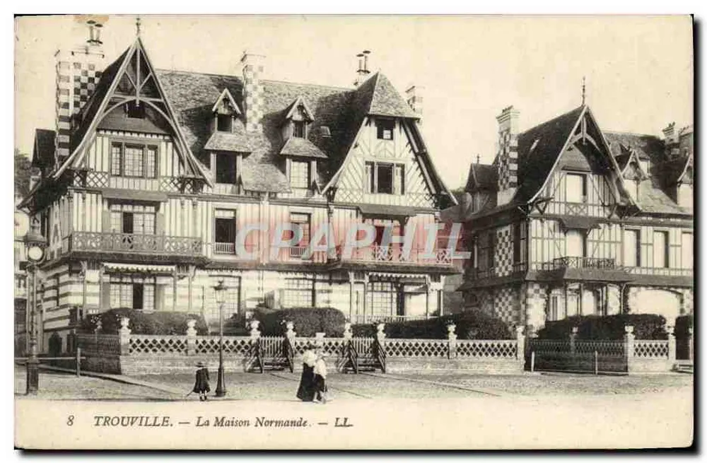 Trouville — La Maison Normande — LL - Frente