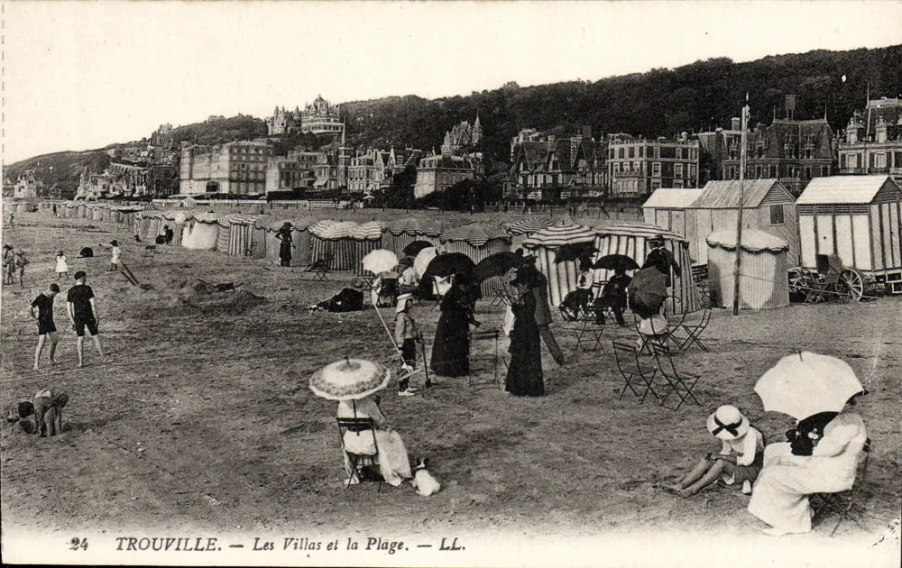 Trouville — Die Villen und die Strände — LL. - Vorderseite
