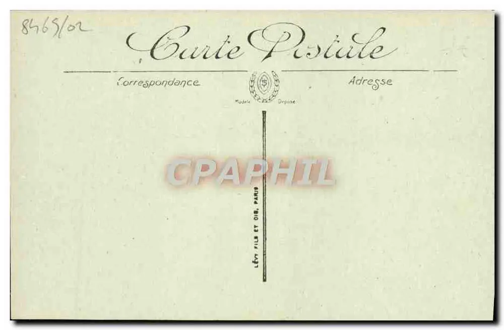 Trouville — Ansichten der Villen und des Strandes — LL. - Rückseite