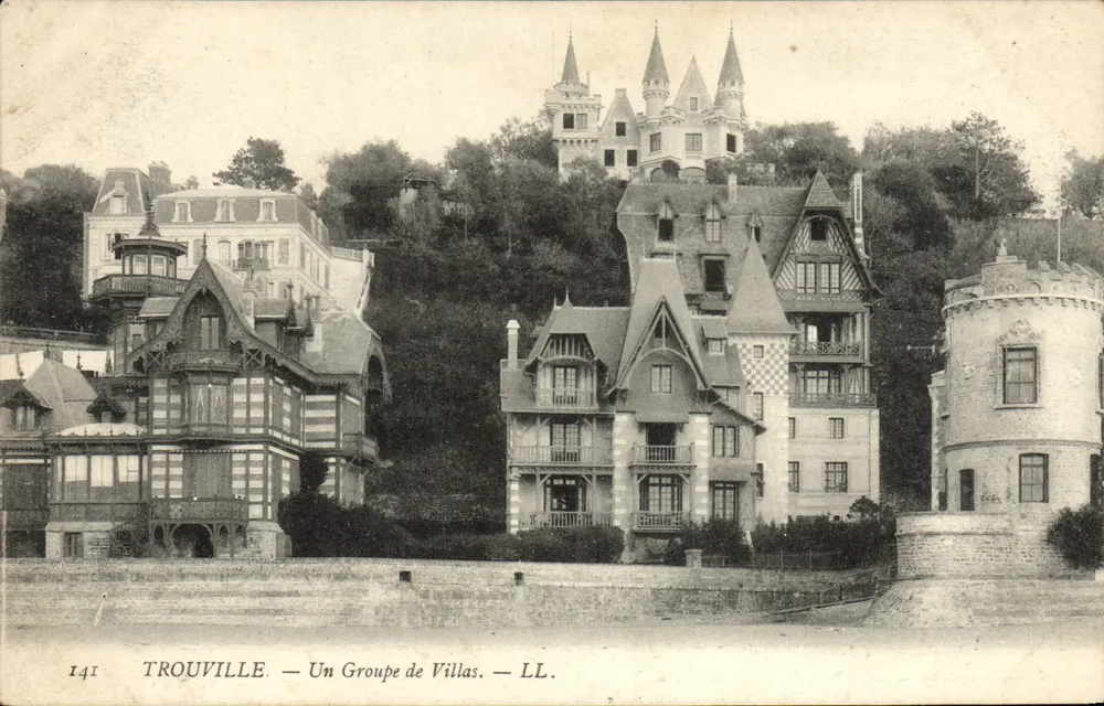 Trouville — Eine Gruppe von Villen — LL. Nr. 141 - Vorderseite