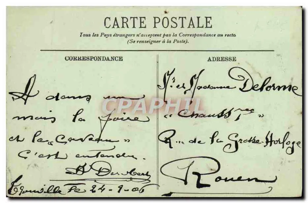 Trouville — Eine Gruppe von Villas — LL. Nr. 141 - Rückseite