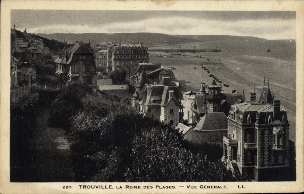 Trouville, la Reine des Plages — Vue Générale — LL - Vorderseite