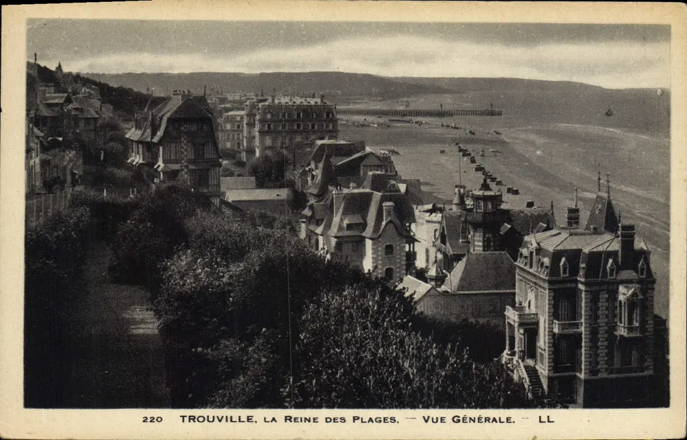 Trouville, die Königin der Strände — Allgemeiner Blick — LL - Vorderseite