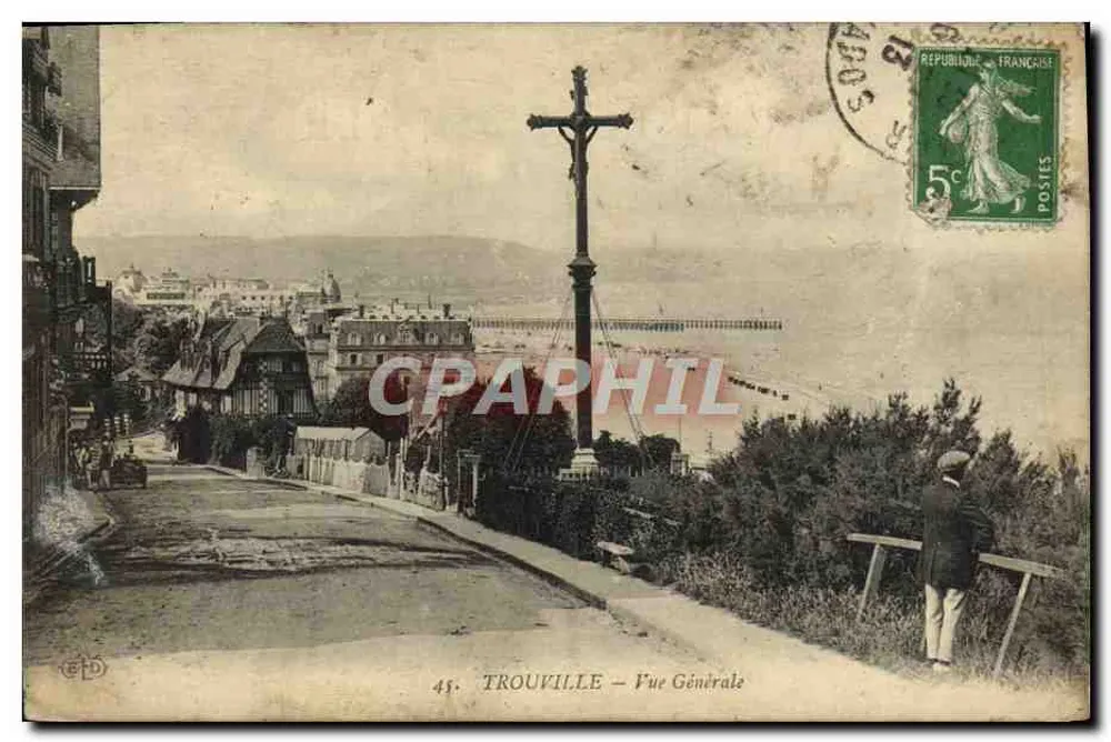Trouville — Vista Geral — Editor ELD, n°45 - Frente