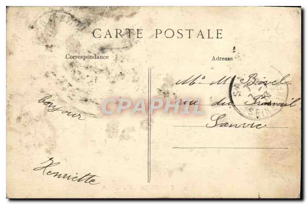 Trouville — Vista Geral — Editor ELD, n°45 - Verso