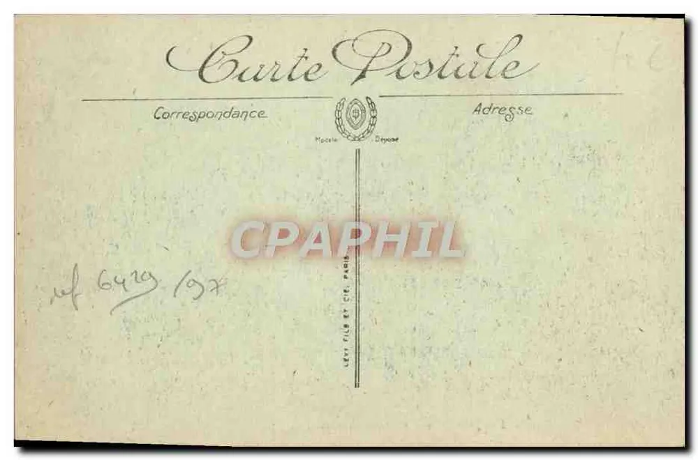 Trouville — Ansicht vom Promenadenpier — L.L. - Rückseite