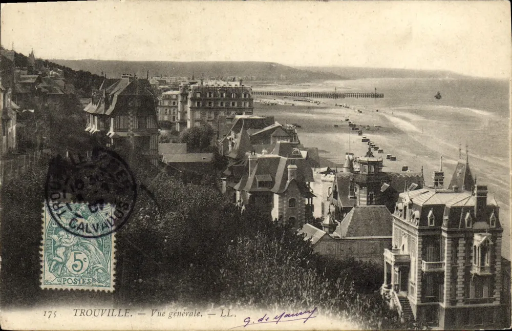 Trouville — Vista geral — LL. — G. de Mauvring - Frente