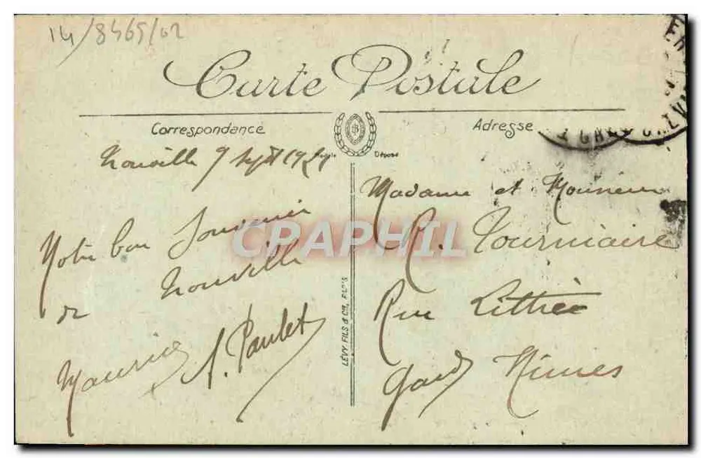 Trouville — Vista geral — editor anônimo, n° 189 - Verso