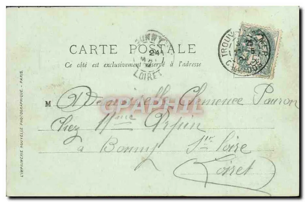 Trouville — Le Bac de Deauville — LL. n°72 - Rückseite