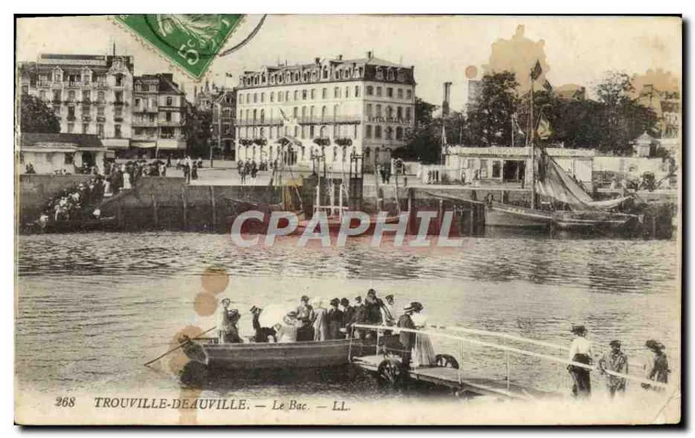 Trouville-Deauville — Le Bac — LL. — n° 268 - Vorderseite