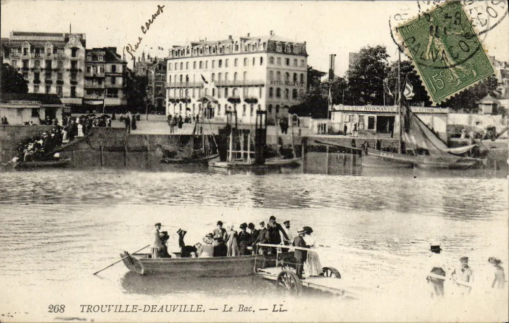 Trouville-Deauville — Der Fährschiff — LL. — N° 268 - Vorderseite