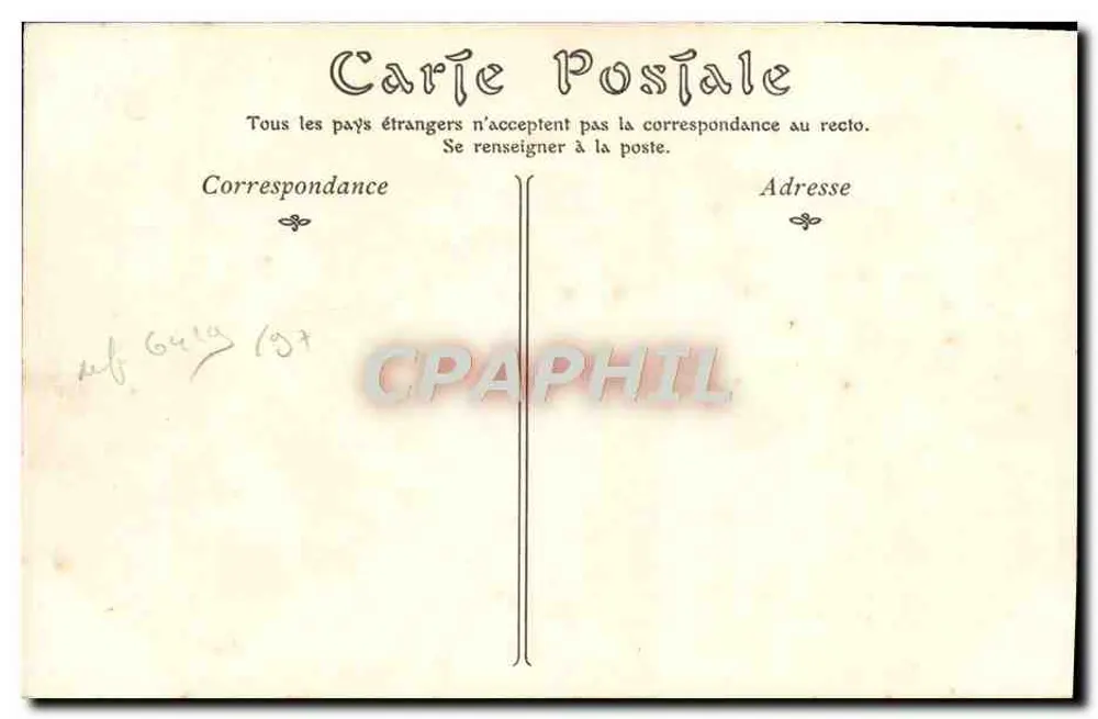 Castelo de Fontaine-Henri — Século XVI — ND Phot - Verso