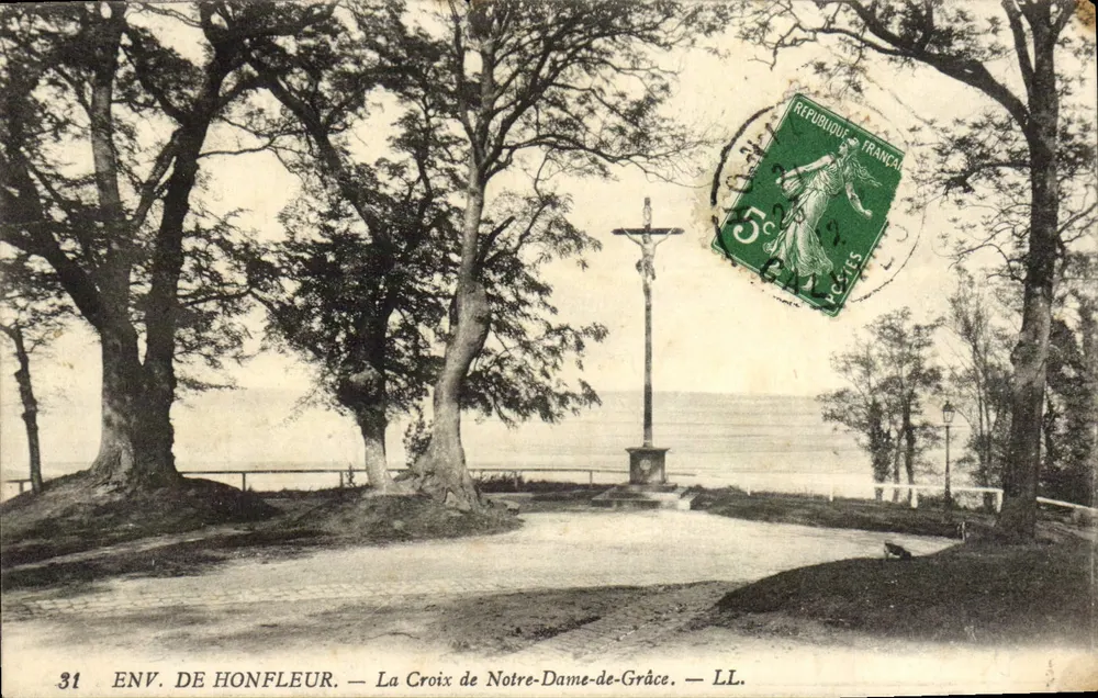 Env. de Honfleur — Cruz de Notre-Dame-de-Grâce — LL. n°31 - Frente